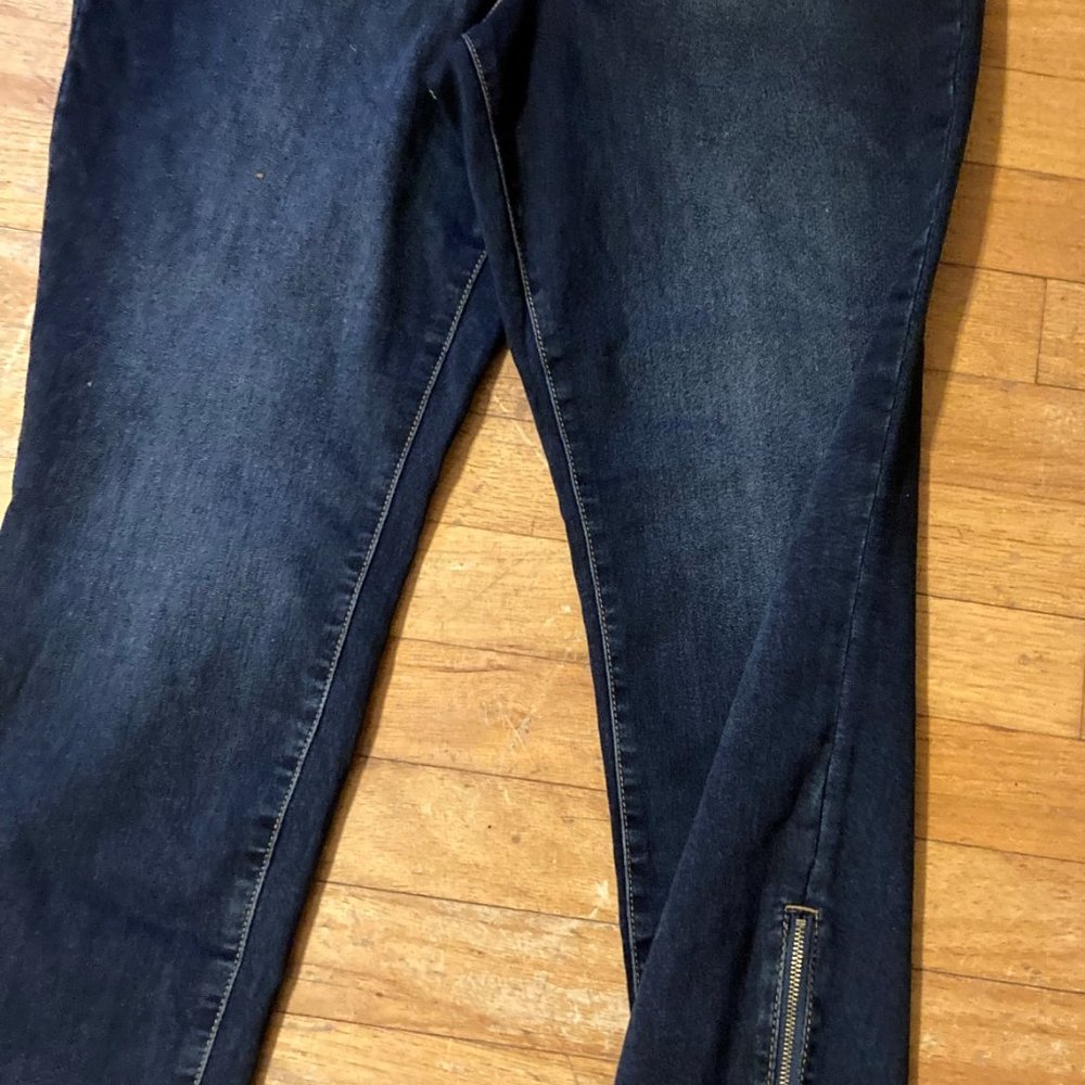 Nine West Skinny Pull On Crop Pants